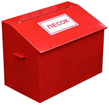 Ящик для песка (0.2 м3) - Пожарное оборудование - Пожарные ящики для песка - . Магазин Znakstend.ru
